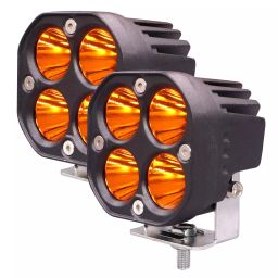 AllExtreme EX40YF2 4 LED Fog Light Super Bright 40W- Amber Set of 2-image-51