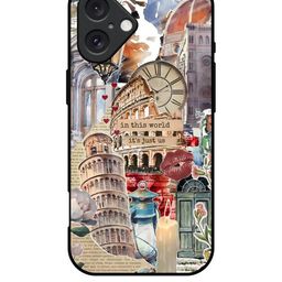 QRIOH Quirky Printed iPhone 16 Back Case Mobile Accessories-image-60