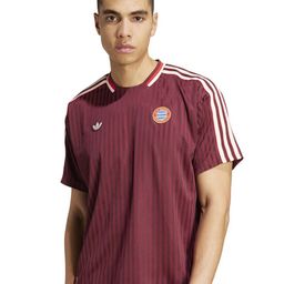 ADIDAS FCB Icon Striped Jersey T-shirt-image-22