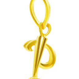 Muthoot Pappachan Alphabet Collection 22k (916) Yellow Gold Pendant for Men & Women 1 Gm-image-67