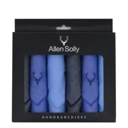 Allen Solly Multicolor Solid Handkerchief Set of 6 image 2
