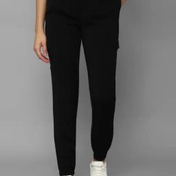 Allen Solly Black High Rise Trousers-picture-35