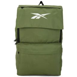 Reebok Green Polyester Solid Backpack-picture-16