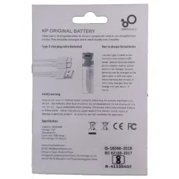 KP 1.5 V DC AA Rechargeable Lithium-Ion Battery 2600 mWh With Type-C Charging Cable (Pack of 4) image 4