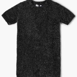 GAP Girls Black Textured Dress-image-28