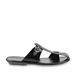 Mochi Men's Black Toe Ring Sandals-image-76
