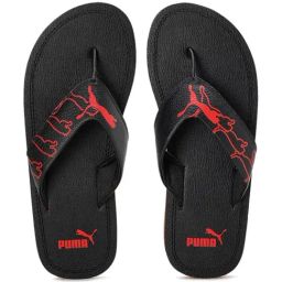 Puma Men's Luke V1 Black Flip Flops-image-60