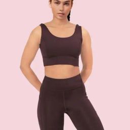 Enamor Brown Sports Bra-image-52