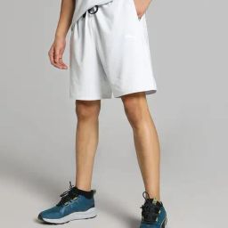 Puma Grey Regular Fit Sports Shorts-image-91