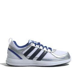 adidas Men's GALBA 1.0 M White, Blue, Black & Silver Running Shoes-image-8