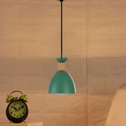 KINIS Modern and Unique Style Green & Black Aluminium Quirky Ceiling Lamp-16