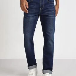 Lee Blue Cotton Slim Fit Jeans-image-79