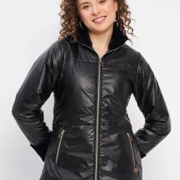 Duke Black Slim Fit Jacket-image-63