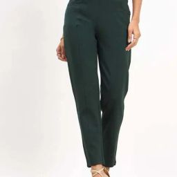 SALT Attire Green Plain Trousers-picture-12
