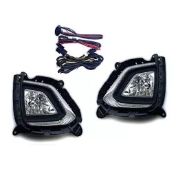 Auto Pearl DRL Fog Lamp Compatible For Hyundai Creta 2018 (Set of 2) image 2