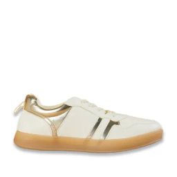 Ginger by Lifestyle Women's Light Gold Sneakers-image-14