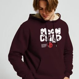 MaverIQ Men Printed Hooded Pullover Sweatshirt-picture-18