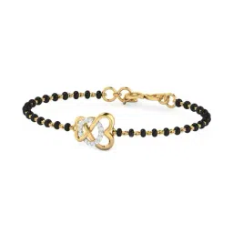 PC Jeweller Saachi 22 kt Gold Mangalsutra Bracelet-image-19