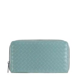 Toteteca Green Textured Zip Around Wallet for Women-49
