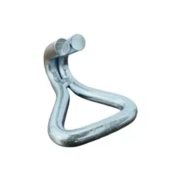 GTCFI Heavy Duty Double J Hook 3000 Kg Capacity Steel For 35 mm (1.3 inch) Polyester Webbing Lashing Strap/Belt-image-61