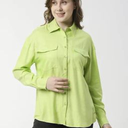 Pepe Jeans Green Regular Fit Shirt-image-37