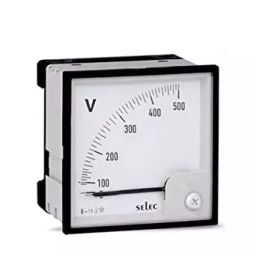 Selec Knife Edge Analog Meter, 415 V AC, IND-415V-5A-image-42