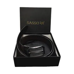 Sassora Men Textured Leather Formal Belt-image-45