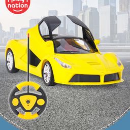 PlayNation Remote Control Racing Car with Openable Doors Scale Ratio 1:16 - Yellow-24
