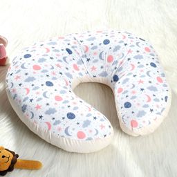 SOVANA Baby Feeding & Nursing pillow with Removable Cotton Cover- Twinklers-image-77
