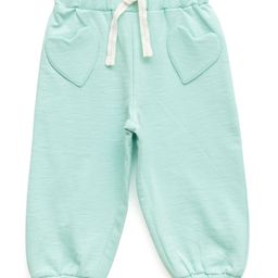 JusCubs Cotton Knit Heart Patch Detailed Pajama - Green-picture-0