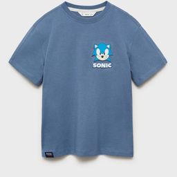 Mango Kids Boys Printed Drop-Shoulder Sleeves T-shirt-picture-29