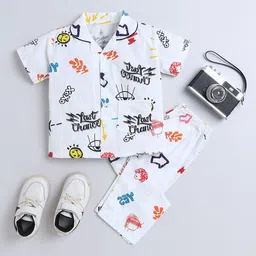 The Magic Wand Boys Printed Night suit-picture-45