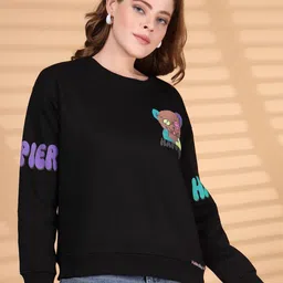 Thirty Threads Women Cartoon Printed Sweatshirt-picture-28