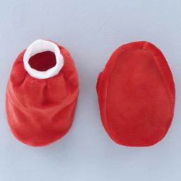 Ben Benny Interlock Santa Cap Mittens & Booties Set Red - Diameter 11 cm image 5