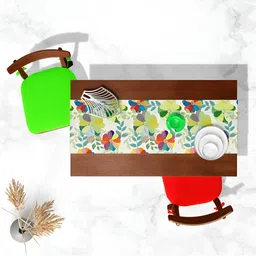 ArtzFolio Green Digital Printed Table Runner image 3