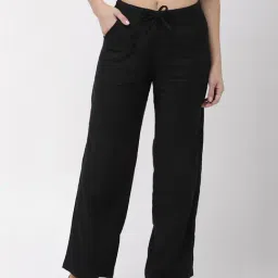 Go Colors! Black Mid Rise Pants-image-93