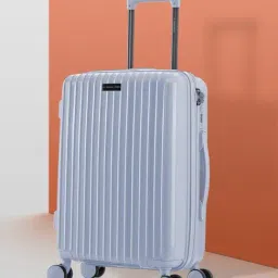 Nasher Miles Pondicherry Hard-side Polypropylene Cabin Luggage Lavender 20 inch |55cm Trolley bag-image-71
