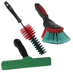 VIKAN Scrubbing Brush Polyester Soft 47 mm Bristle Length Black, 521452-image-21