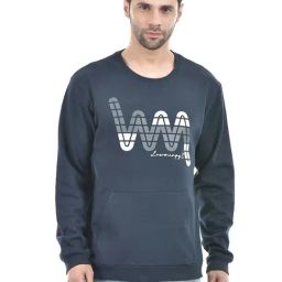 Lawman Pg3 Blue Regular Fit Printed Sweatshirt-image-85