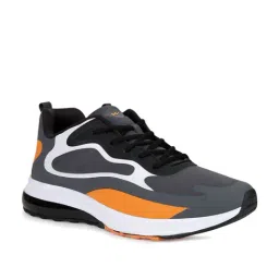 Campus Men's Renegade Dark Grey & Orange Running Shoes-15