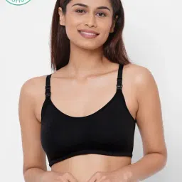 Inner Sense Black Non Wired Non Padded Nursing Bra-picture-20