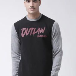 Club York Grey & Black Round Neck Sweatshirt-image-26