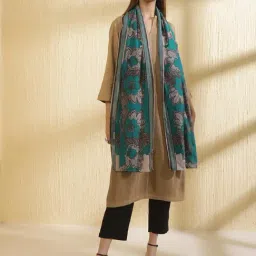 Fabindia Blue Printed Stole-picture-9