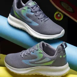 Action Men's Grey Running Shoes-21