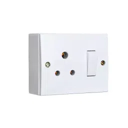 Anchor Penta White 3 Pin S.S. Combined With Box 38842 (6A)-14