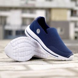 Bacca Bucci Men's Comfortable Blue Running Shoes-picture-43
