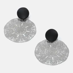 Sohi Gold Plated Designer Stone Drop Earrings-image-79
