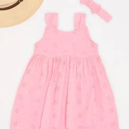 Pantaloons Baby Girls Pink Dress-picture-19