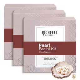 Richfeel Set Of 3 Pearl Facial Kit-2