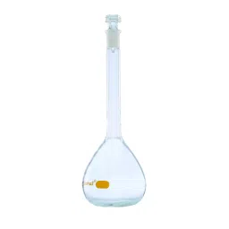 Biohall 10000 ml Clear Class A Volumetric Flask with Individual Certificate, BLS.I.2015-1
